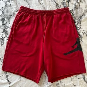 Jordan; Men’s XL Red Shorts